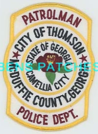 GEORGIA,THOMSON POLICE 2